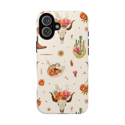 Western Floral Tough Case