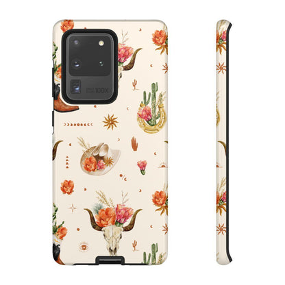 Western Floral Tough Case