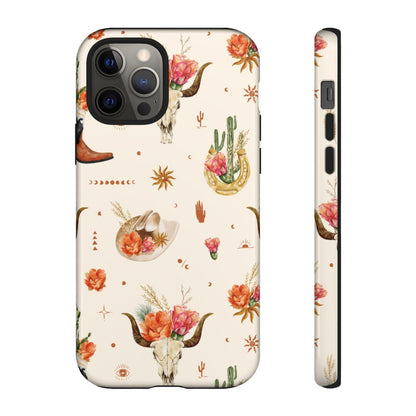 Western Floral Tough Case
