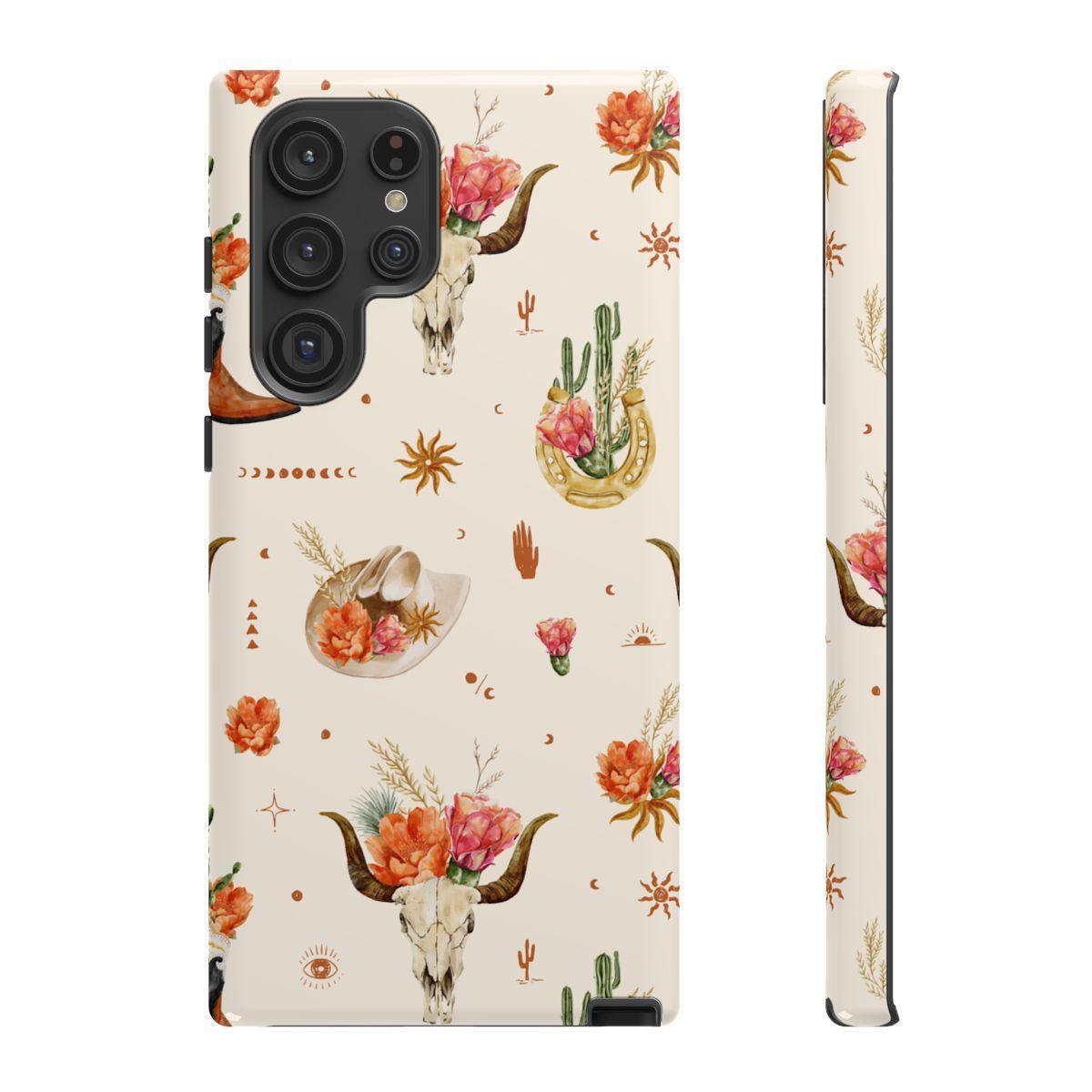 Western Floral Tough Case