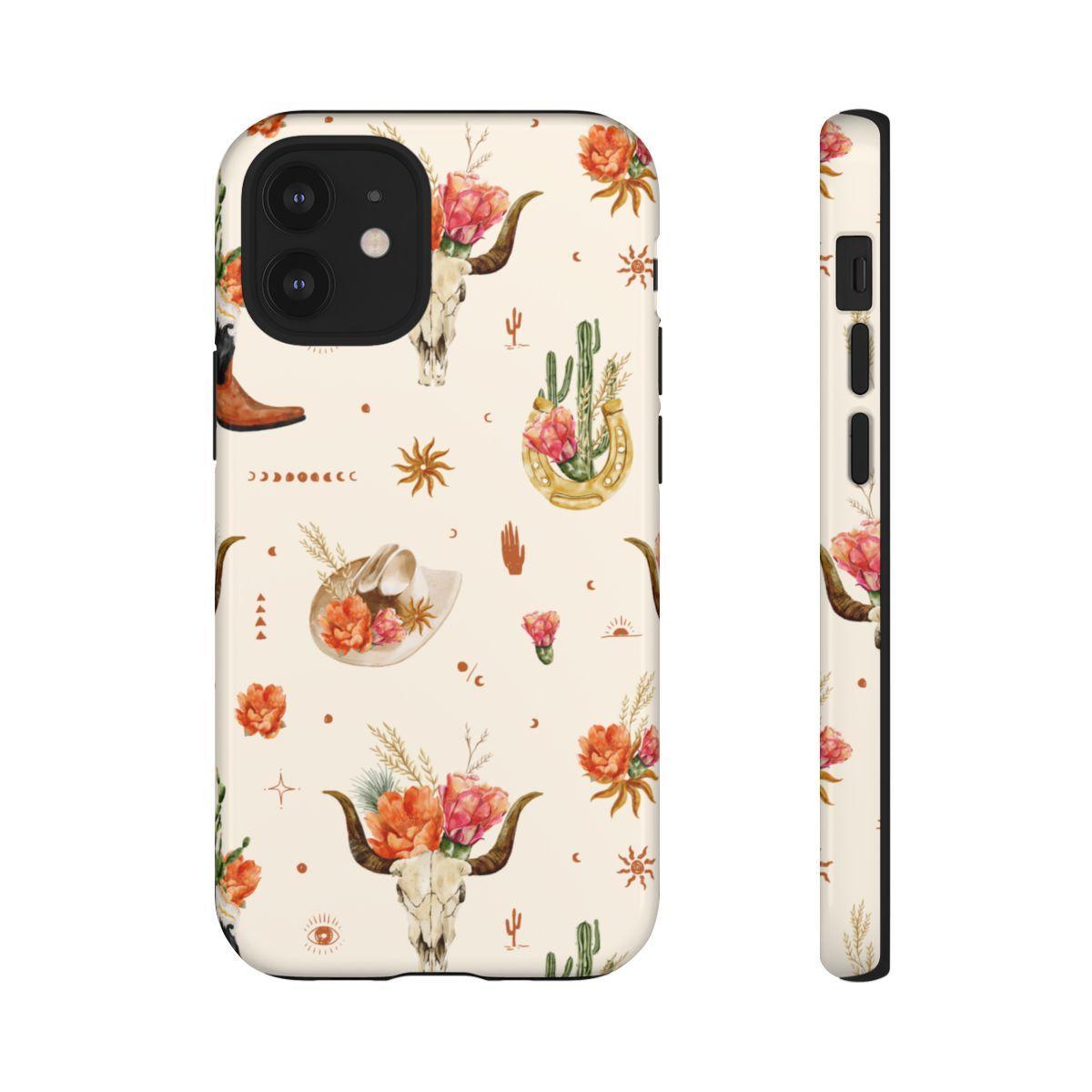 Western Floral Tough Case