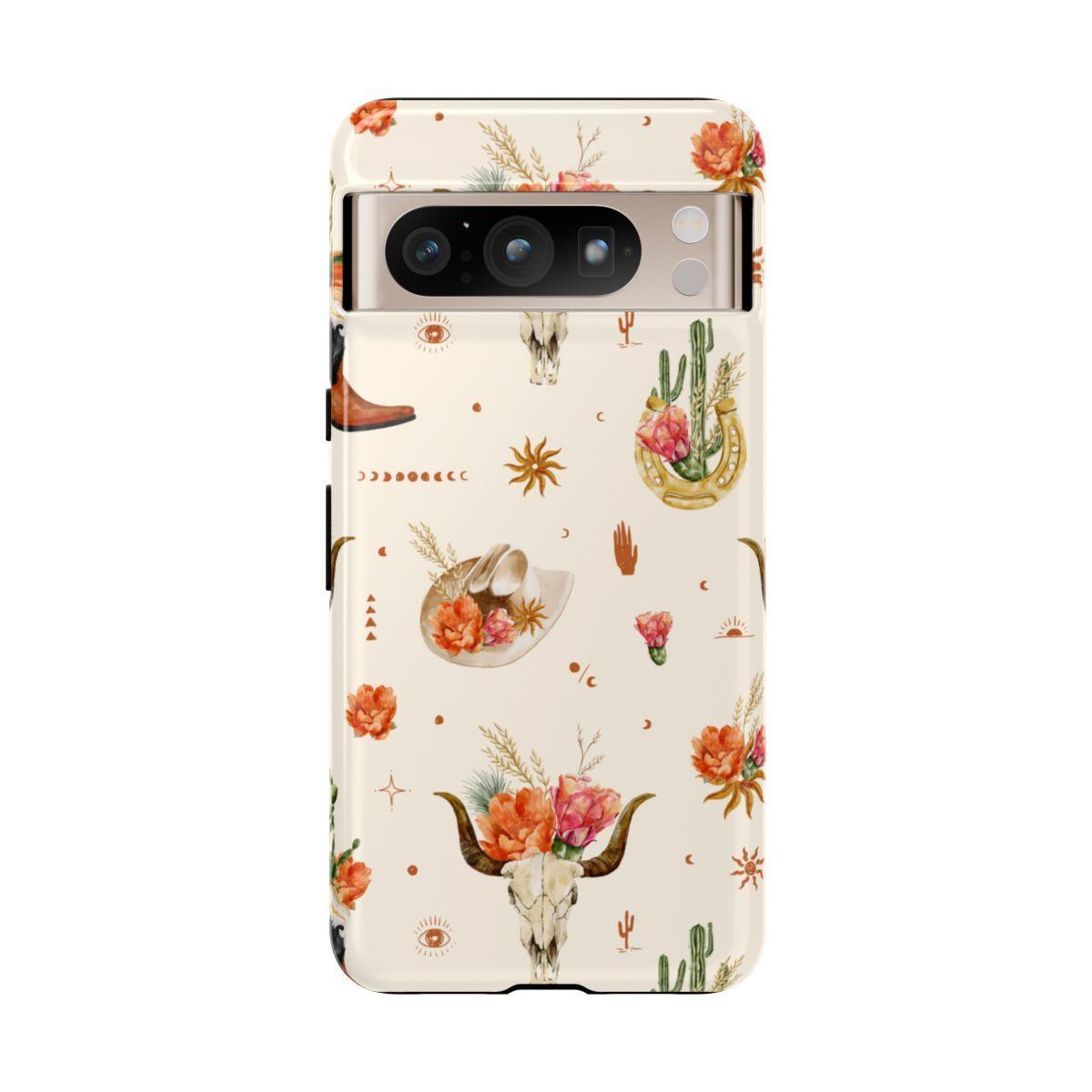 Western Floral Tough Case