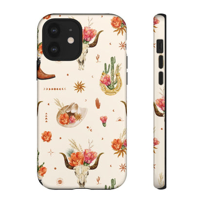 Western Floral Tough Case