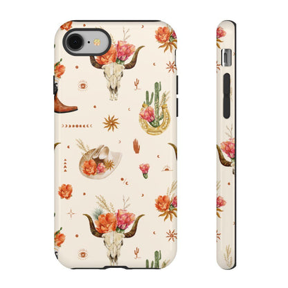 Western Floral Tough Case