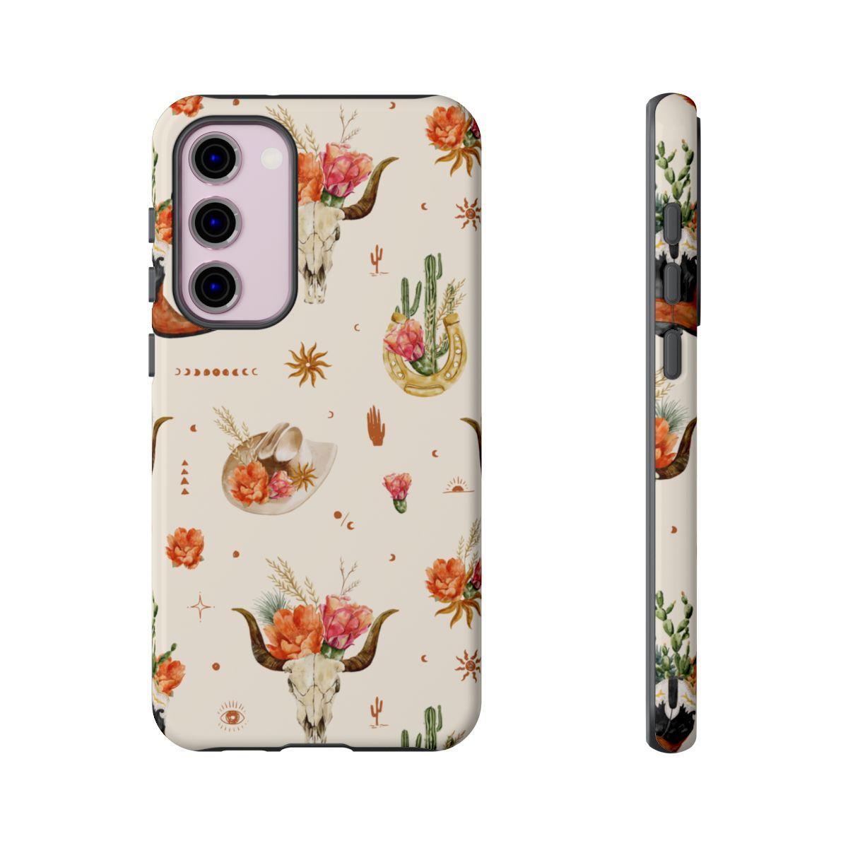 Western Floral Tough Case