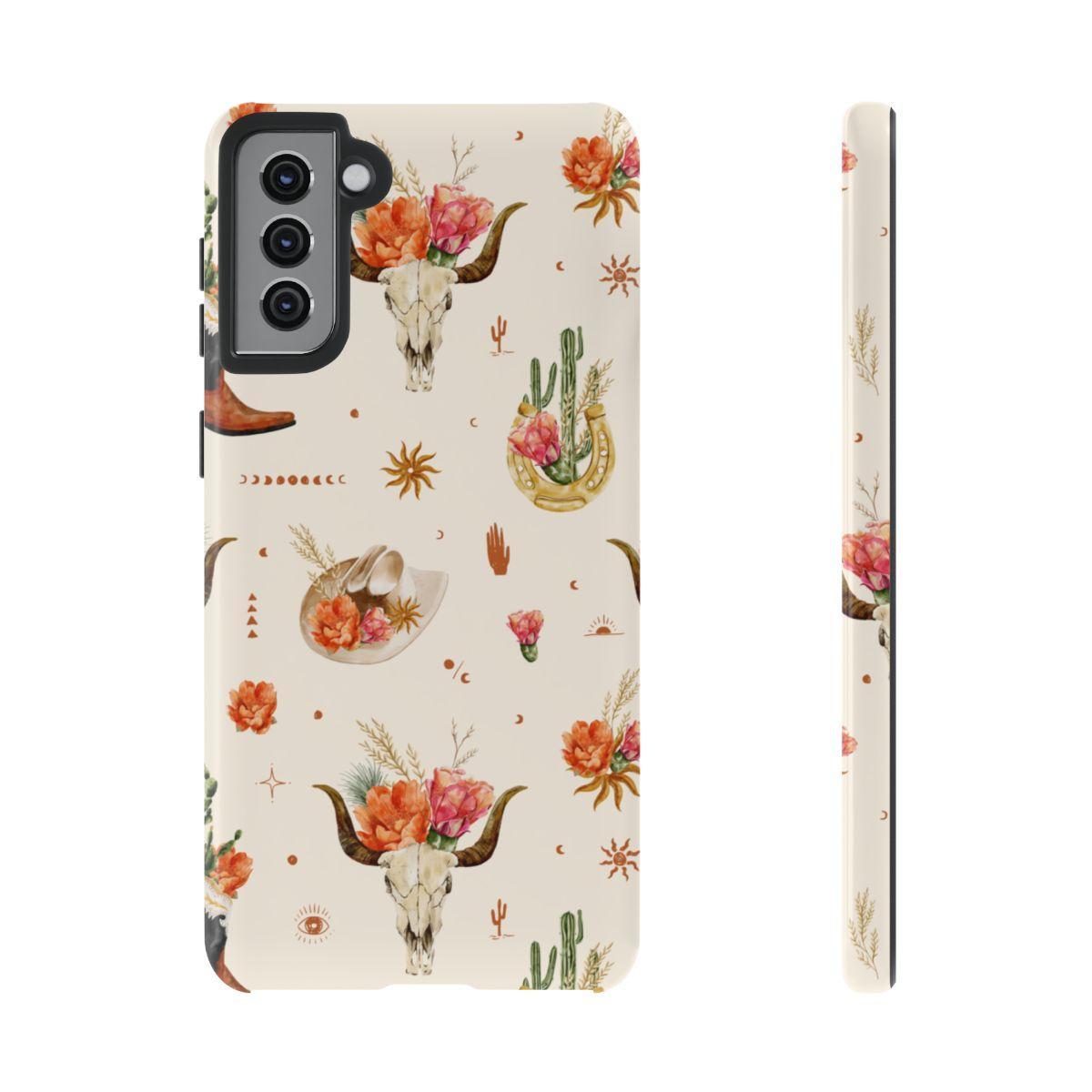 Western Floral Tough Case