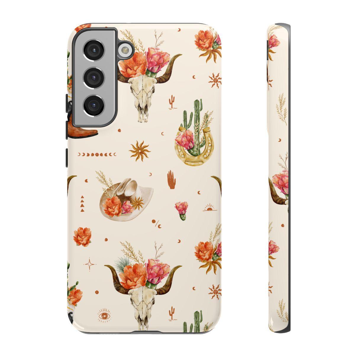 Western Floral Tough Case