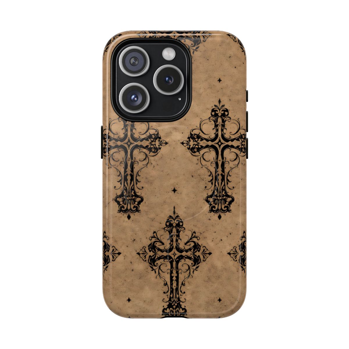 Western Gothic Crosses Magnetic Case