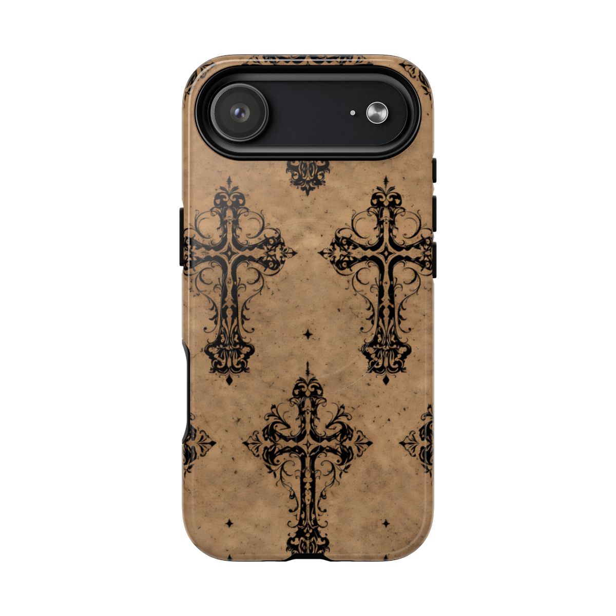 Western Gothic Crosses Magnetic Case