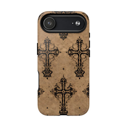 Western Gothic Crosses Magnetic Case