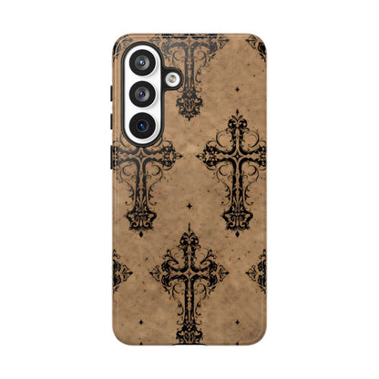 Western Gothic Crosses Tough Case