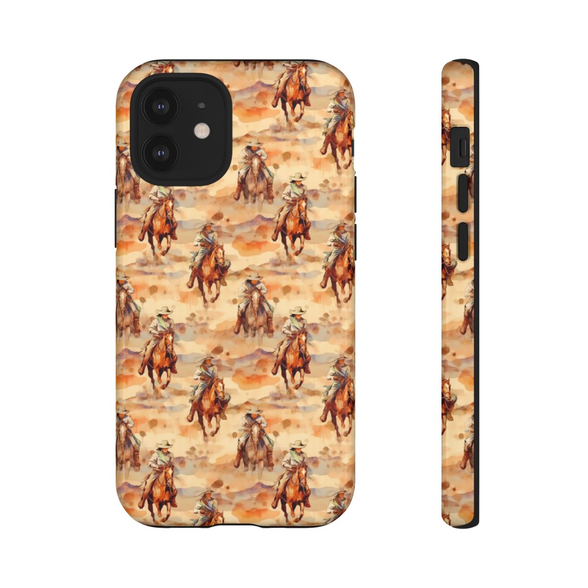 Western Horse Pattern Tough Case