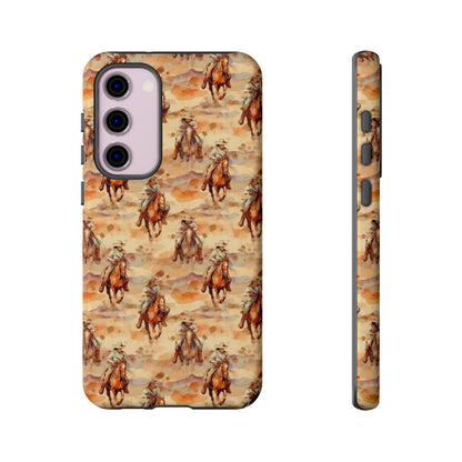 Western Horse Pattern Tough Case