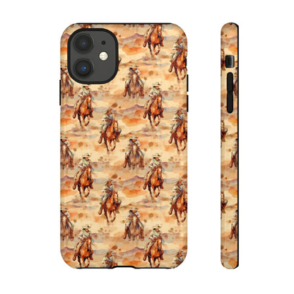 Western Horse Pattern Tough Case