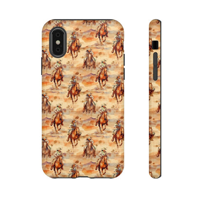 Western Horse Pattern Tough Case