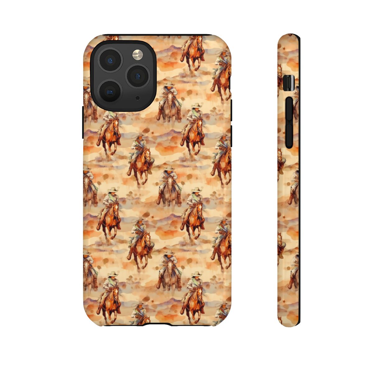 Western Horse Pattern Tough Case