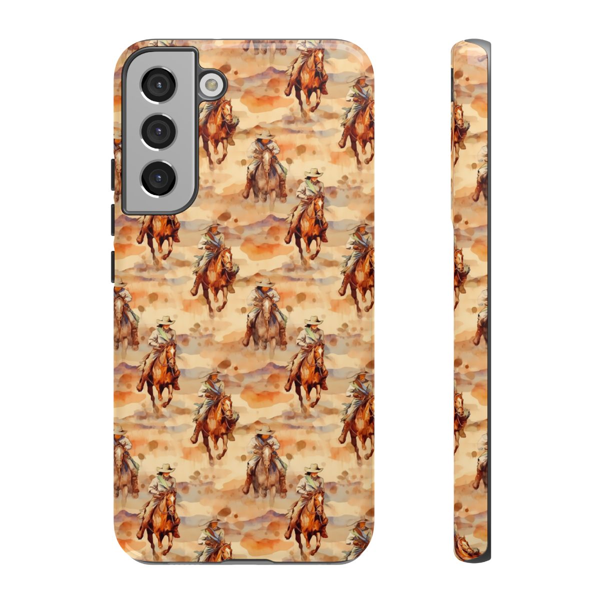 Western Horse Pattern Tough Case