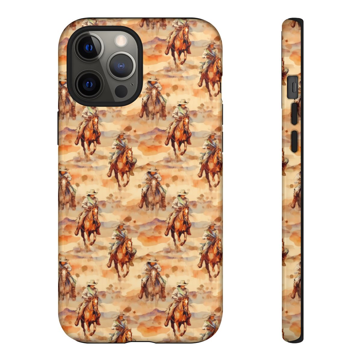 Western Horse Pattern Tough Case