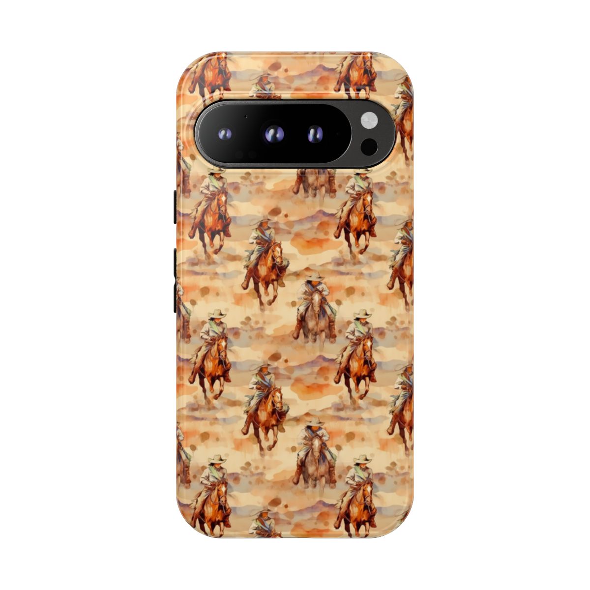 Western Horse Pattern Tough Case