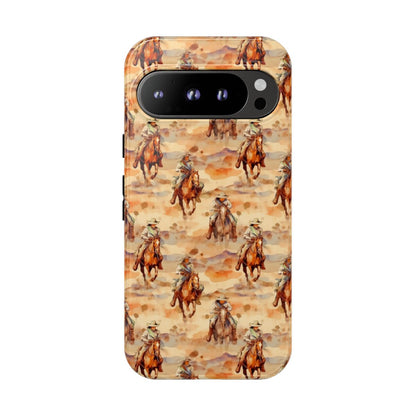Western Horse Pattern Tough Case