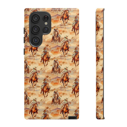 Western Horse Pattern Tough Case