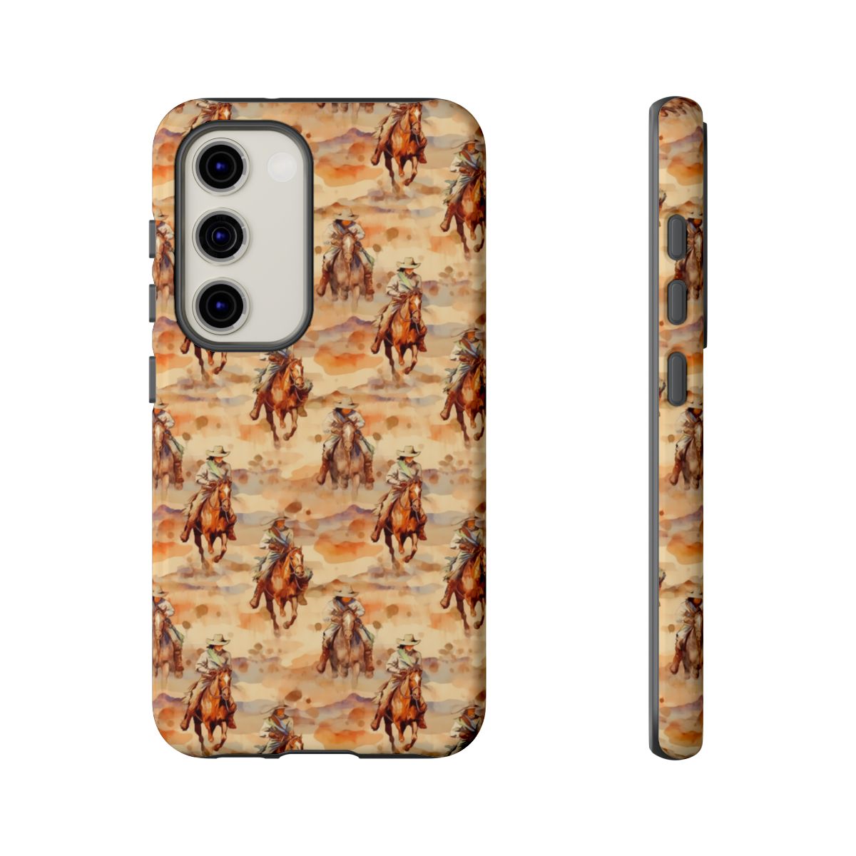 Western Horse Pattern Tough Case