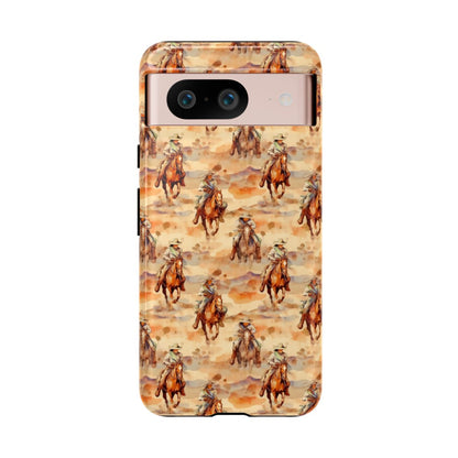 Western Horse Pattern Tough Case