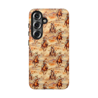 Western Horse Pattern Tough Case