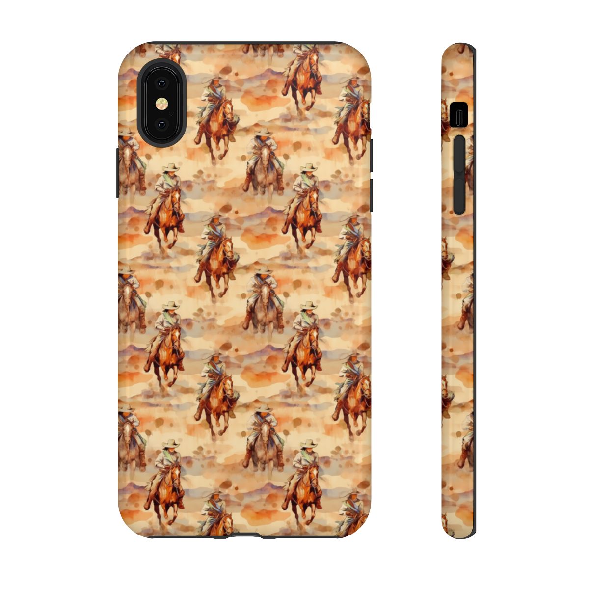 Western Horse Pattern Tough Case