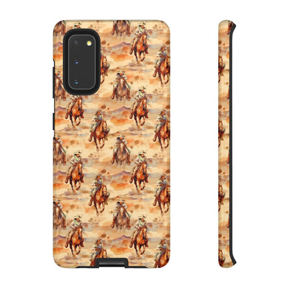 Western Horse Pattern Tough Case