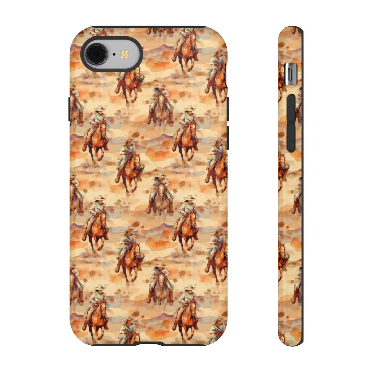 Western Horse Pattern Tough Case