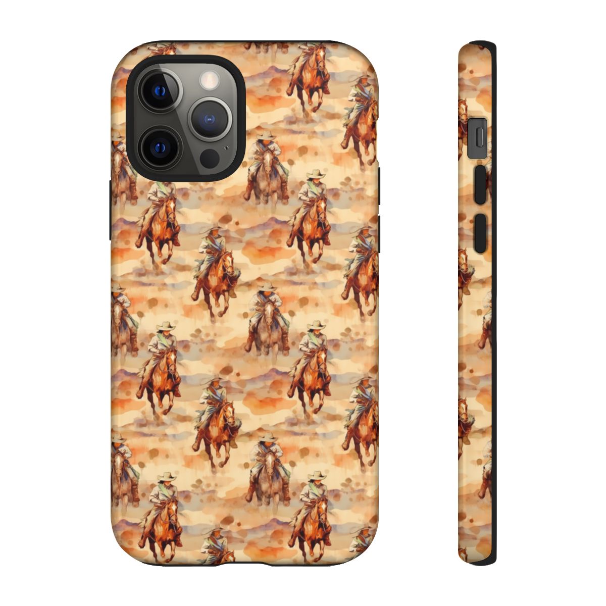 Western Horse Pattern Tough Case