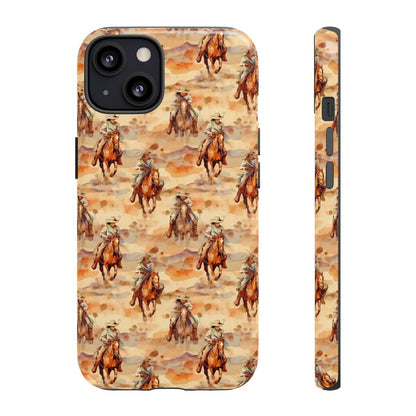 Western Horse Pattern Tough Case