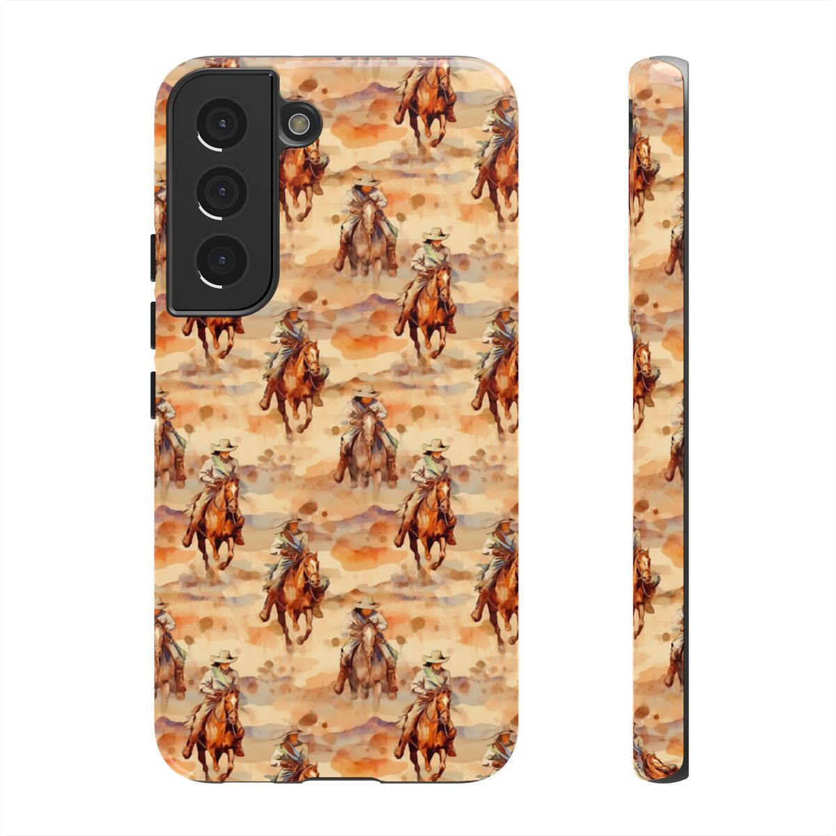 Western Horse Pattern Tough Case