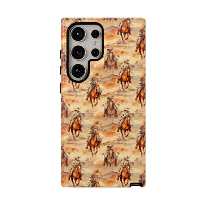Western Horse Pattern Tough Case