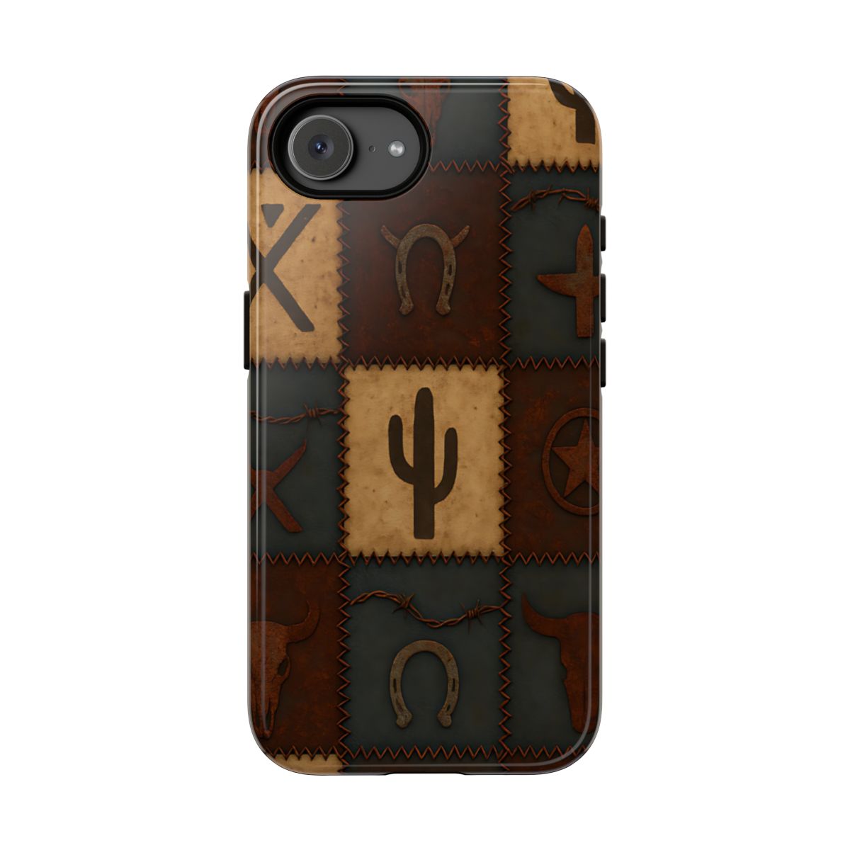Western Icon Quilt Tough Case - iPhone 16e
