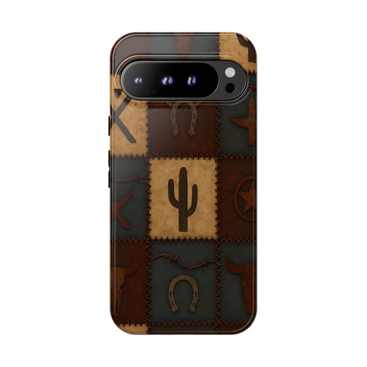 Western Icon Quilt Tough Phone Case