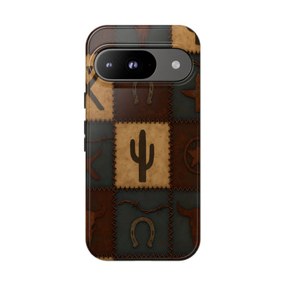 Western Icon Quilt Tough Phone Case
