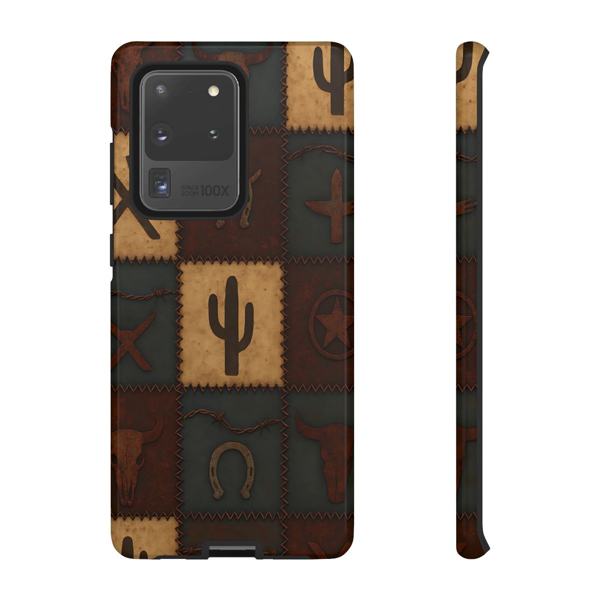 Western Icon Quilt Tough Phone Case