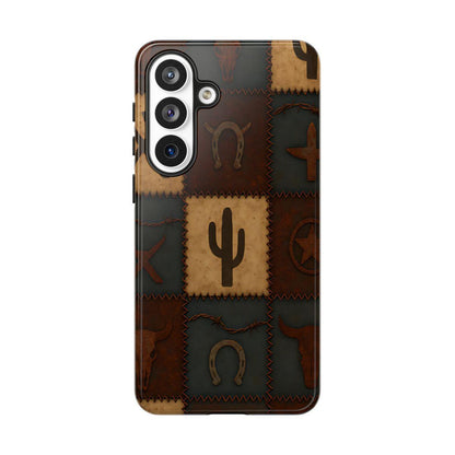Western Icon Quilt Tough Case
