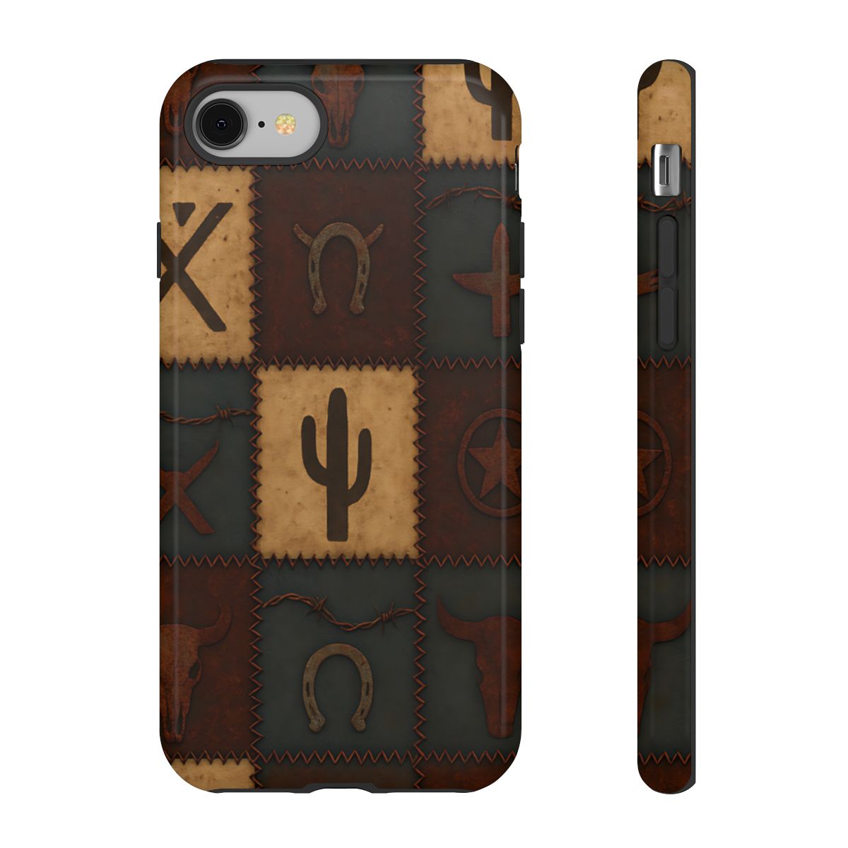 Western Icon Quilt Tough Phone Case