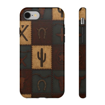Western Icon Quilt Tough Phone Case