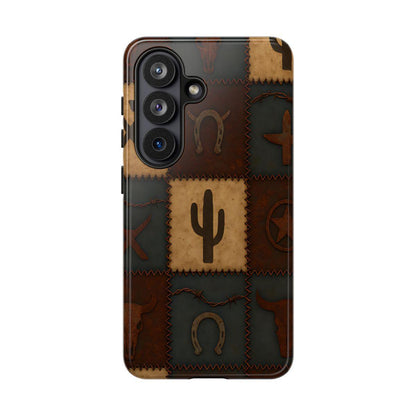 Western Icon Quilt Tough Case