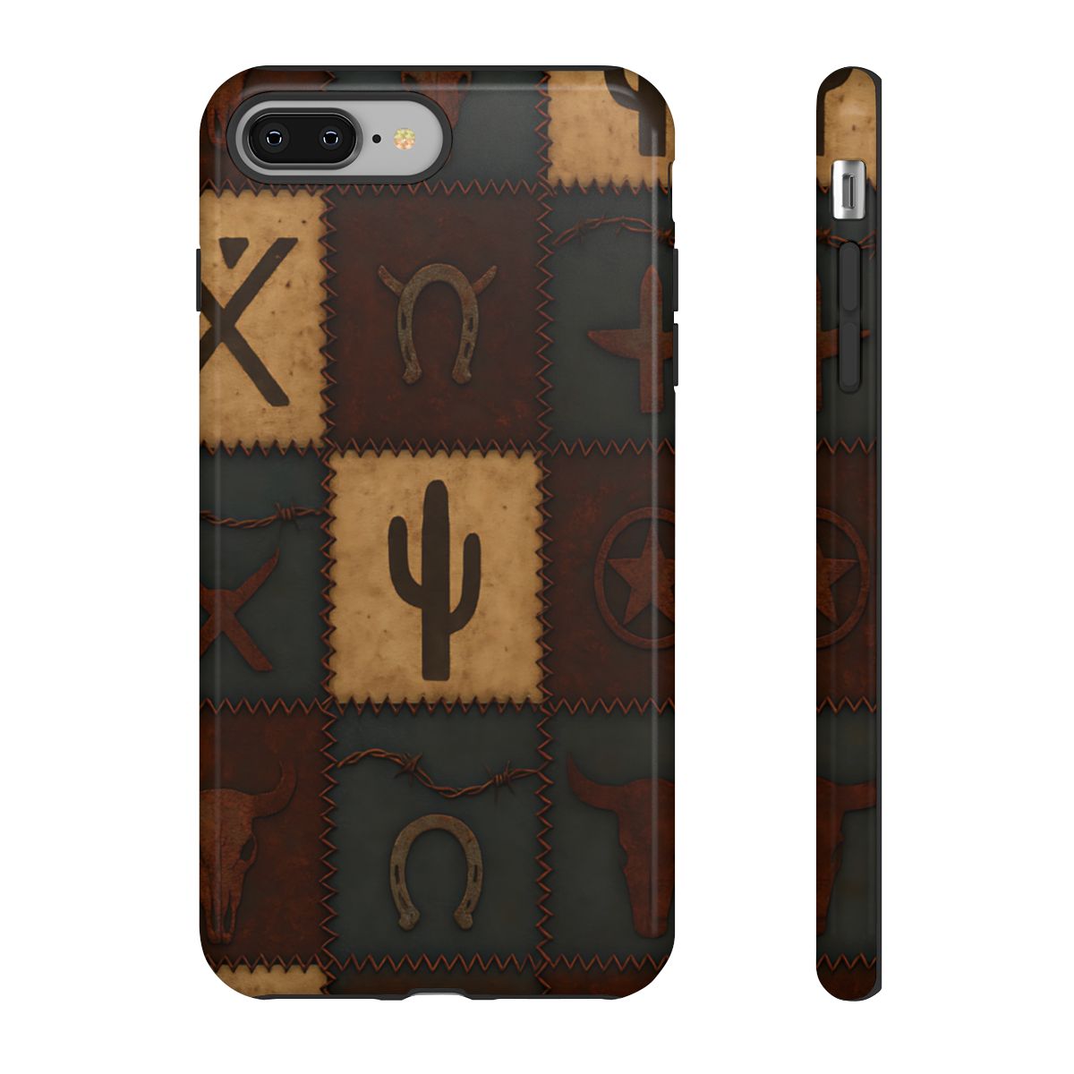 Western Icon Quilt Tough Phone Case