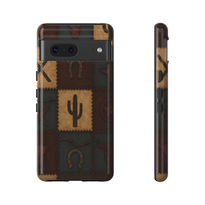 Western Icon Quilt Tough Phone Case