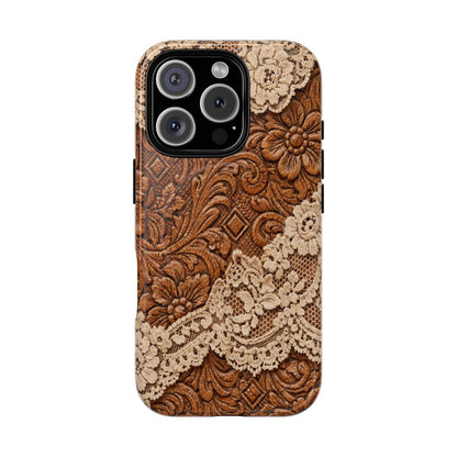 Western Lace Magnetic Case