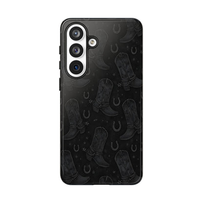 Western Noir Boots Tough Case