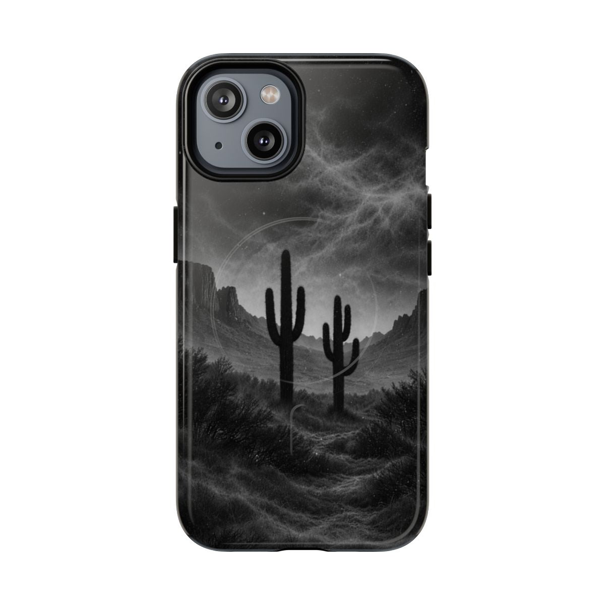 Western Noir Cacti Magnetic Case