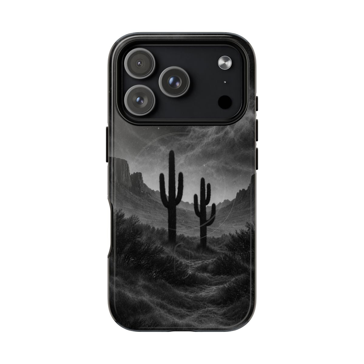 Western Noir Cacti Magnetic Case