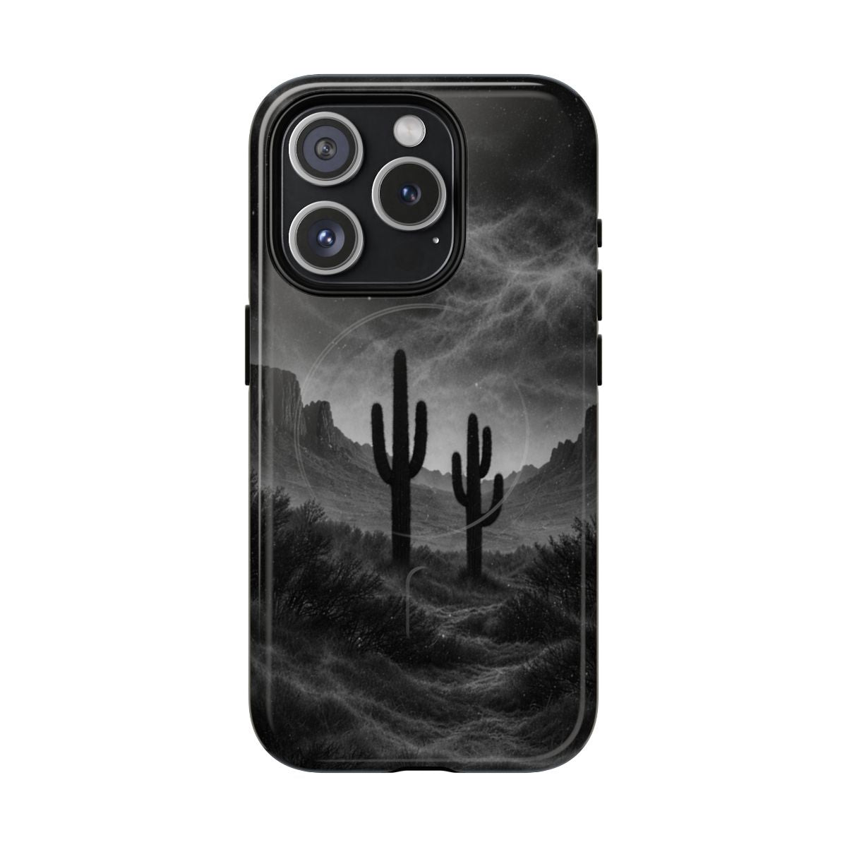 Western Noir Cacti Magnetic Case